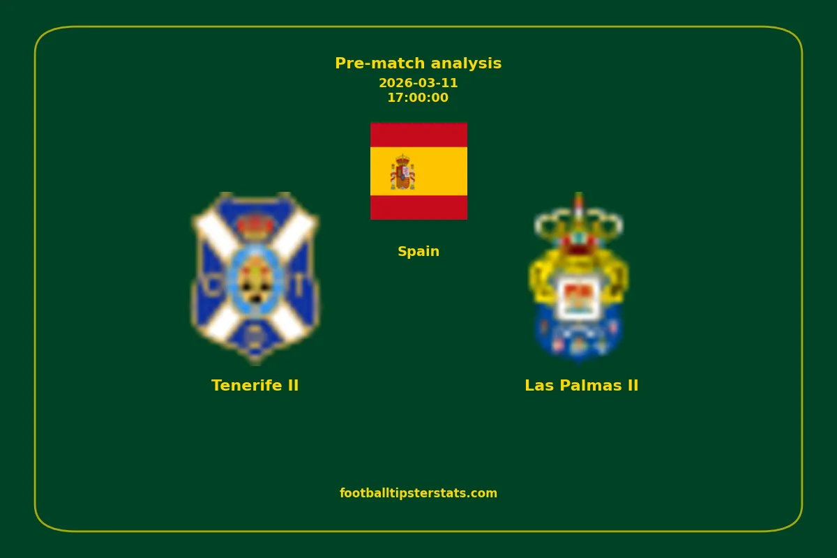 Pre-match analysis: Tenerife II vs Las Palmas II on 2026-03-11